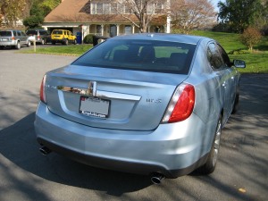 2009 Lincoln MKS Rear