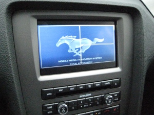 2010 Mustang GT Navigation Screen